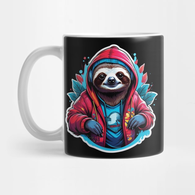 Chill Sloth by Urbanprint